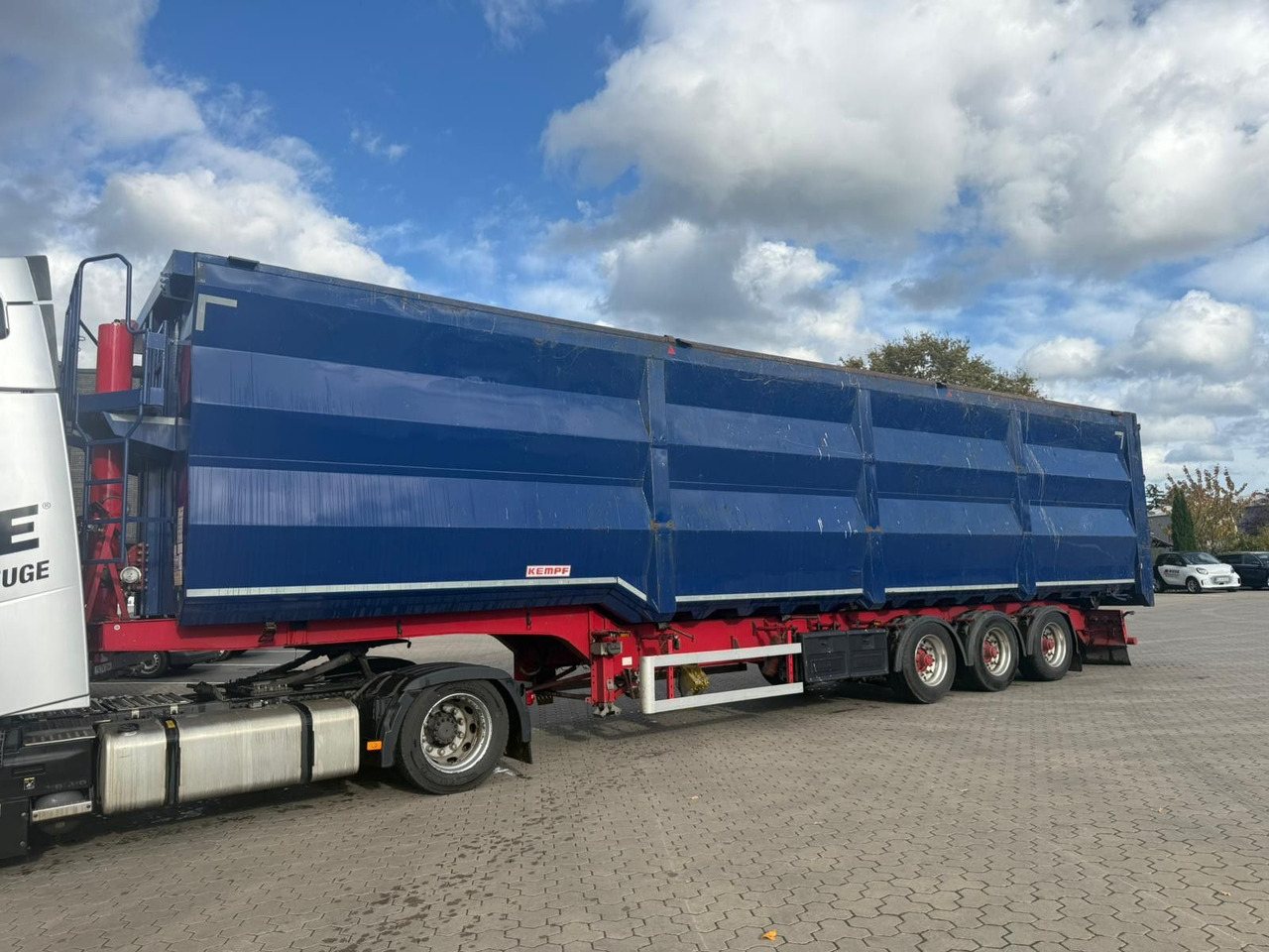 Kempf SKM 35/3 Großraummulde für Schrott 85m³ - Semiremorcă basculantă: Foto 2 Kempf SKM 35/3 Großraummulde für Schrott 85m³ - Semiremorcă basculantă: Foto 2