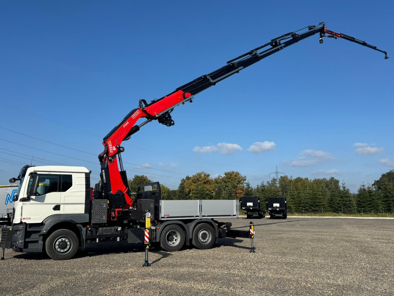 MAN 26.470 6x4-4 Hydrodrive Fassi Kran F545 Jib - Camion cu macara: Foto 3 MAN 26.470 6x4-4 Hydrodrive Fassi Kran F545 Jib - Camion cu macara: Foto 3
