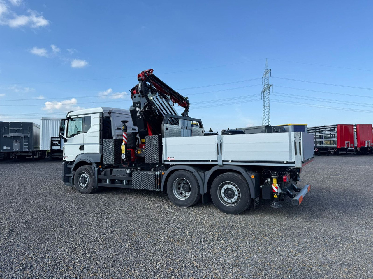 MAN 26.470 6x4-4 Hydrodrive Fassi Kran F545 Jib - Camion platformă, Camion cu macara: Foto 2 MAN 26.470 6x4-4 Hydrodrive Fassi Kran F545 Jib - Camion platformă, Camion cu macara: Foto 2