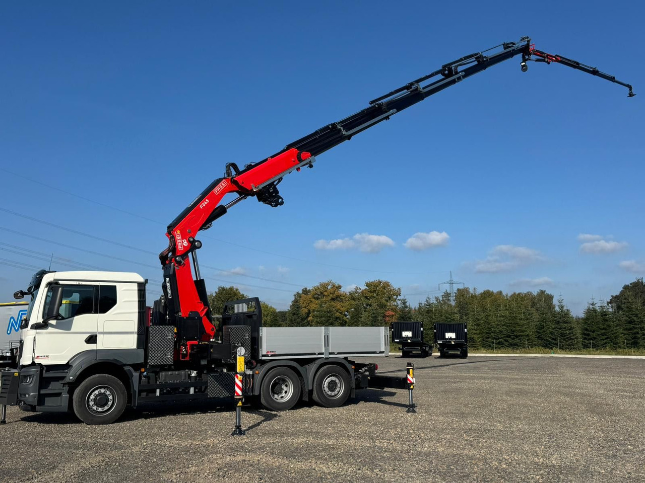 Camion cu macara MAN 26.470 6x4-4 Hydrodrive Fassi Kran F545 Jib: Foto 7 Camion cu macara MAN 26.470 6x4-4 Hydrodrive Fassi Kran F545 Jib: Foto 7