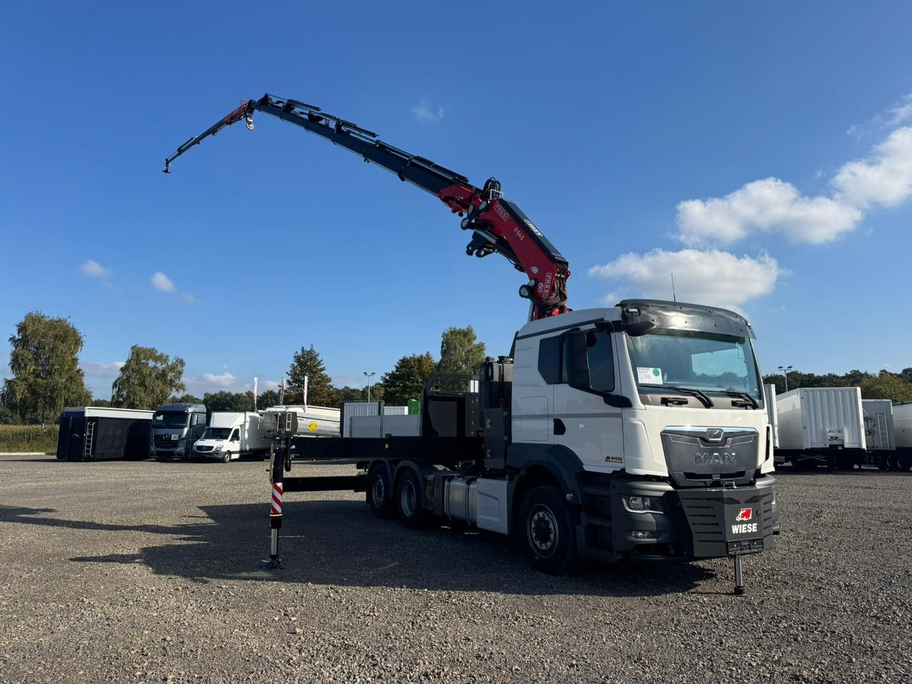 MAN 26.470 6x4-4 Hydrodrive Fassi Kran F545 Jib - Camion platformă, Camion cu macara: Foto 3 MAN 26.470 6x4-4 Hydrodrive Fassi Kran F545 Jib - Camion platformă, Camion cu macara: Foto 3