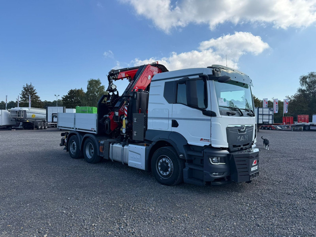 MAN 26.470 6x4-4 Hydrodrive Fassi Kran F545 Jib - Camion platformă, Camion cu macara: Foto 5 MAN 26.470 6x4-4 Hydrodrive Fassi Kran F545 Jib - Camion platformă, Camion cu macara: Foto 5