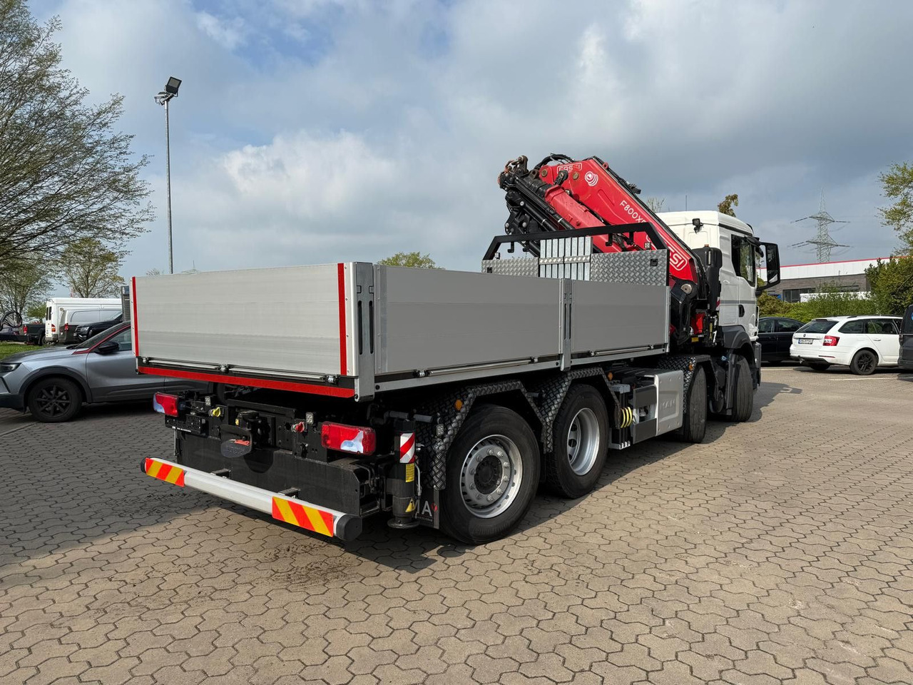 Camion cu macara MAN 35.520 8x4 Kran Fassi F800, OHNE ABSTÜTZÜBERWACH: Foto 6 Camion cu macara MAN 35.520 8x4 Kran Fassi F800, OHNE ABSTÜTZÜBERWACH: Foto 6
