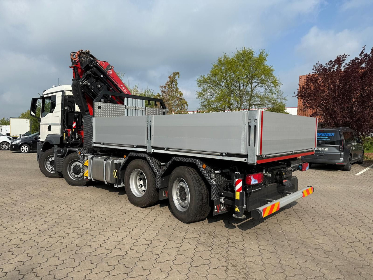 Camion cu macara MAN 35.520 8x4 Kran Fassi F800, OHNE ABSTÜTZÜBERWACH: Foto 11 Camion cu macara MAN 35.520 8x4 Kran Fassi F800, OHNE ABSTÜTZÜBERWACH: Foto 11