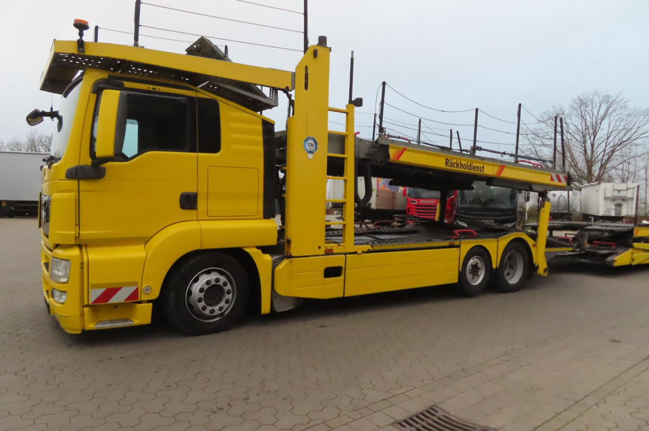 MAN TGS 18.400 Autotransporter Komplettgespann - Camion transport auto: Foto 2 MAN TGS 18.400 Autotransporter Komplettgespann - Camion transport auto: Foto 2