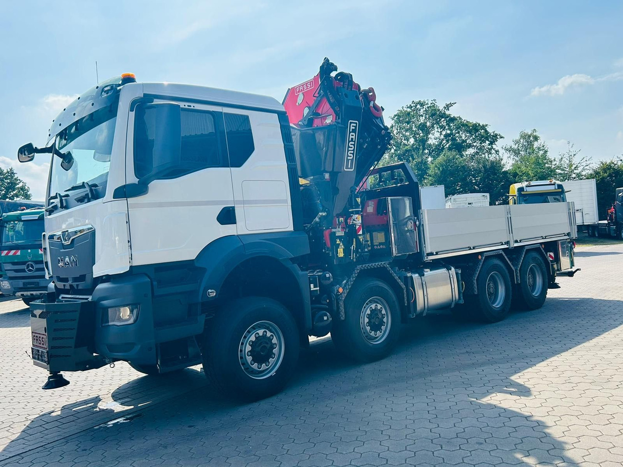 MAN TGS 41.520 8x8 mit Fassi Ladekran F710RA.2.26 - Camion cu macara: Foto 5 MAN TGS 41.520 8x8 mit Fassi Ladekran F710RA.2.26 - Camion cu macara: Foto 5