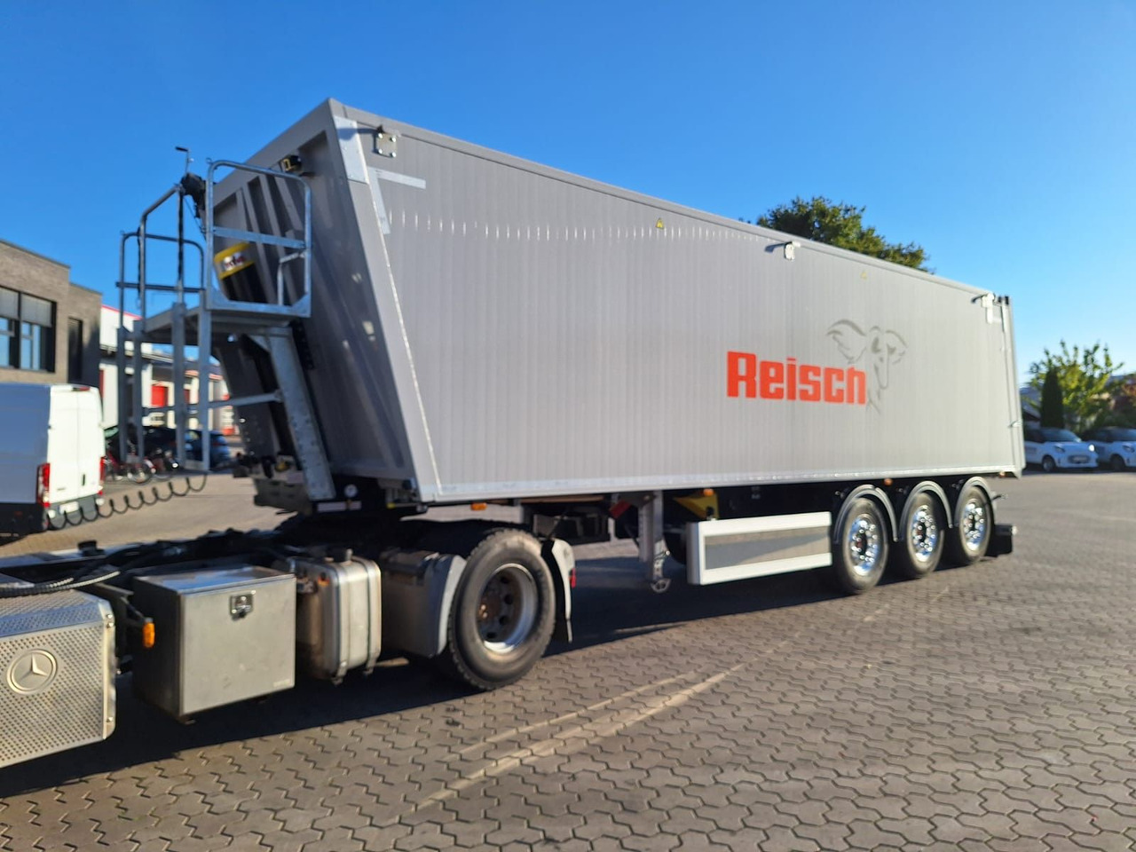 Reisch RHKS Kipper 50m³ SOFORT VERFÜGBAR - Semiremorcă basculantă: Foto 1 Reisch RHKS Kipper 50m³ SOFORT VERFÜGBAR - Semiremorcă basculantă: Foto 1