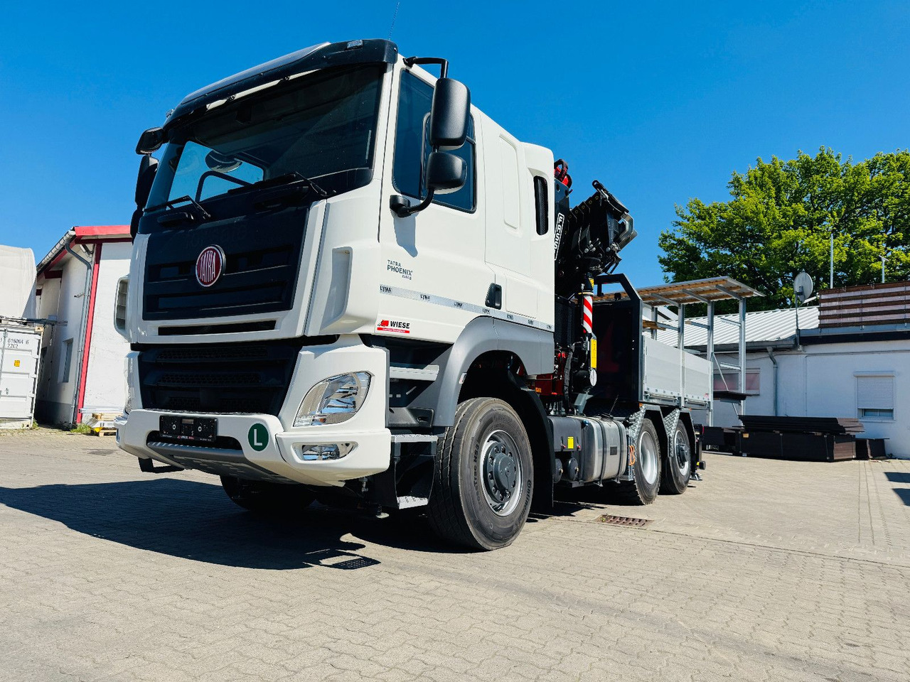 Tatra 6x6x6 Phoenix Fassi F545RA.2.27 L214 V20 - Camion platformă, Camion cu macara: Foto 1 Tatra 6x6x6 Phoenix Fassi F545RA.2.27 L214 V20 - Camion platformă, Camion cu macara: Foto 1