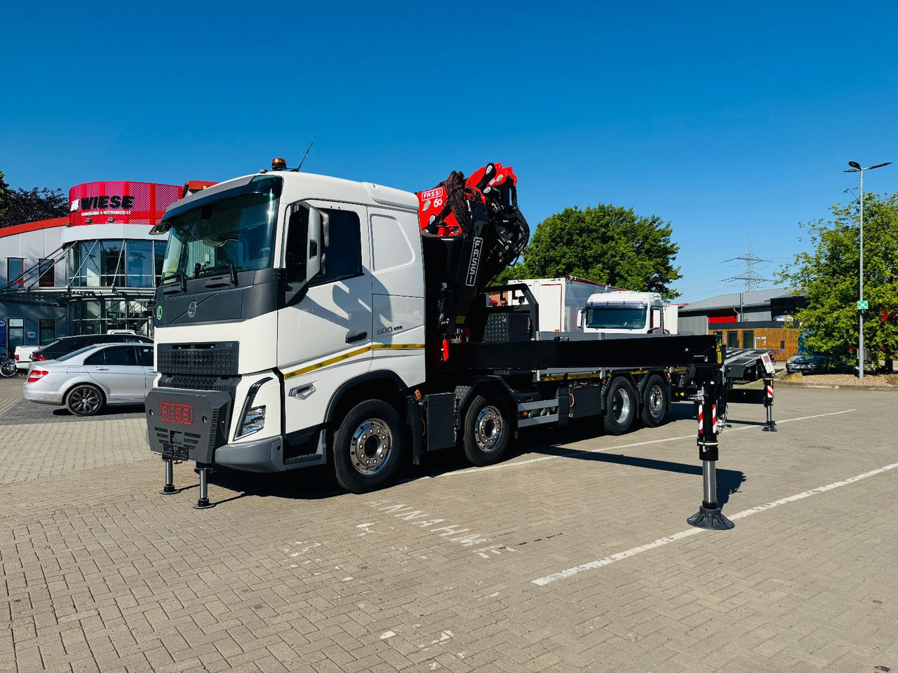 Camion cu macara Volvo FH 500 8x2 mit F710RA.2.27 L426 und V20 Winde: Foto 13