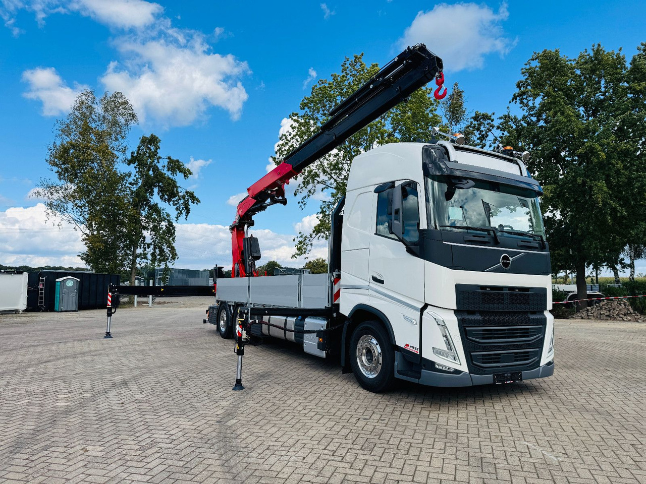Volvo FH 540 6x2 Container Fassi F545 Heck - Camion platformă, Camion cu macara: Foto 5 Volvo FH 540 6x2 Container Fassi F545 Heck - Camion platformă, Camion cu macara: Foto 5