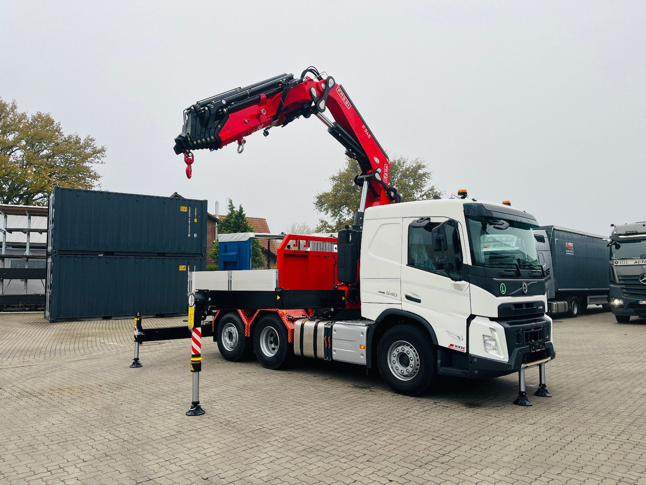 Volvo FMX 540 6x2 mit F545RA.2.28 - Camion platformă, Camion cu macara: Foto 1 Volvo FMX 540 6x2 mit F545RA.2.28 - Camion platformă, Camion cu macara: Foto 1