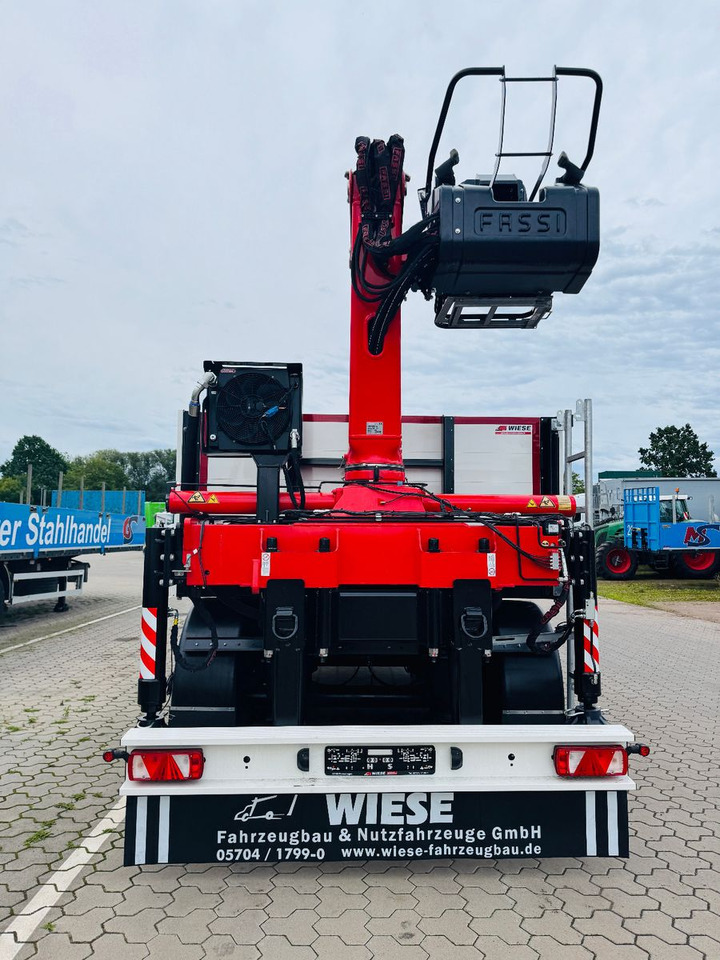Wiese Baustoffauflieger - Heckkran Kran Fassi - Semiremorcă platformă: Foto 5 Wiese Baustoffauflieger - Heckkran Kran Fassi - Semiremorcă platformă: Foto 5