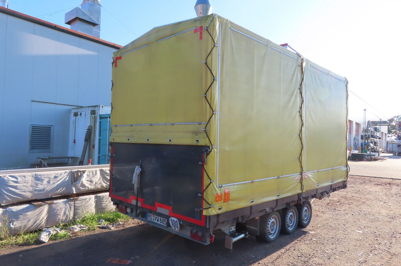 Remorcă cu prelată Wiese Planenanhänger: Foto 8