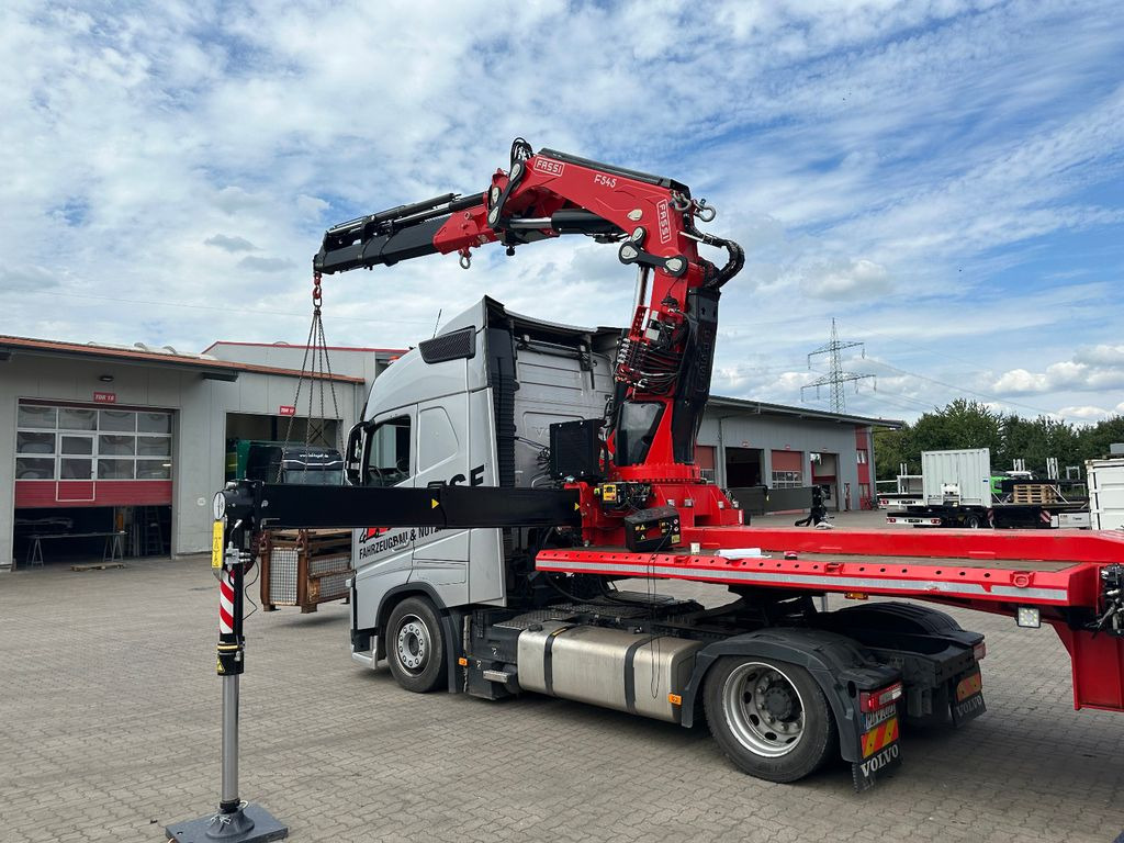 Wiese Stufensattel Tieflader mit Kran Fassi F545 Wiese Stufensattel Tieflader mit Kran Fassi F545 - Semiremorcă transport agabaritic: Foto 3 Wiese Stufensattel Tieflader mit Kran Fassi F545 Wiese Stufensattel Tieflader mit Kran Fassi F545 - Semiremorcă transport agabaritic: Foto 3