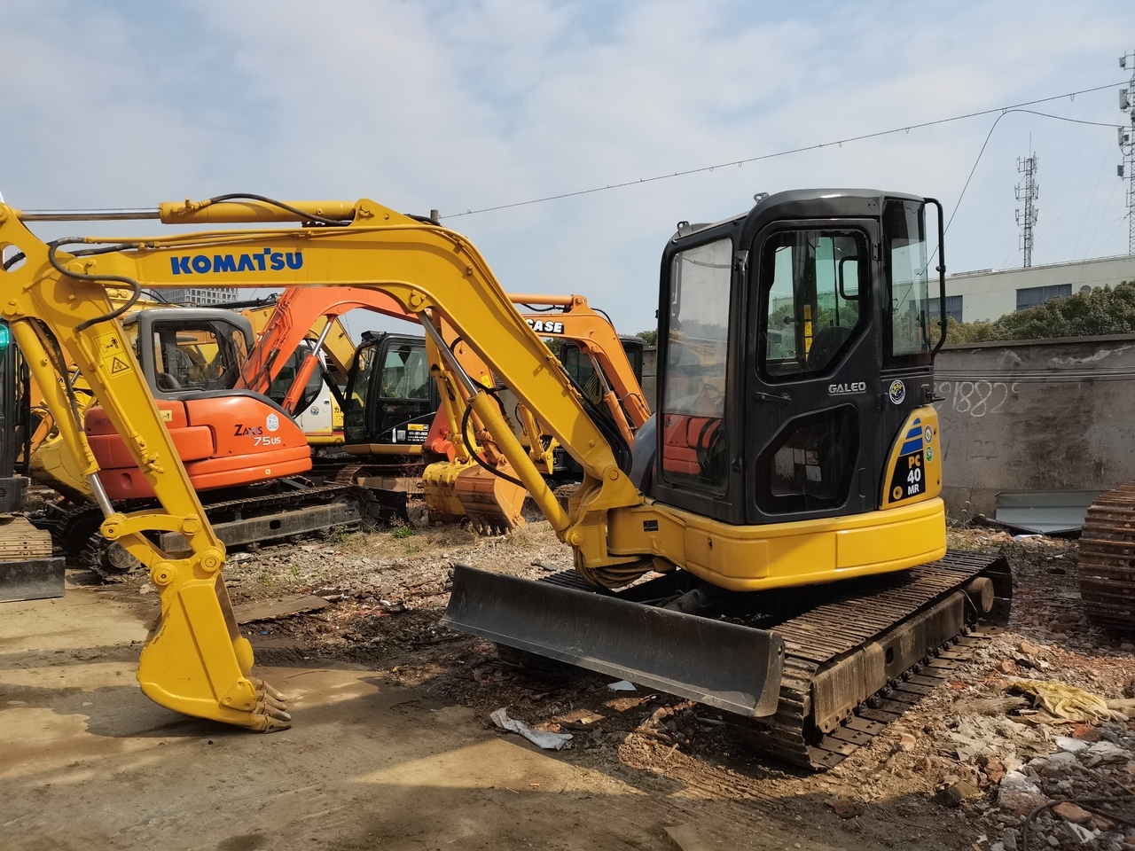 KOMATSU PC40MR - Mini excavator: Foto 1 KOMATSU PC40MR - Mini excavator: Foto 1