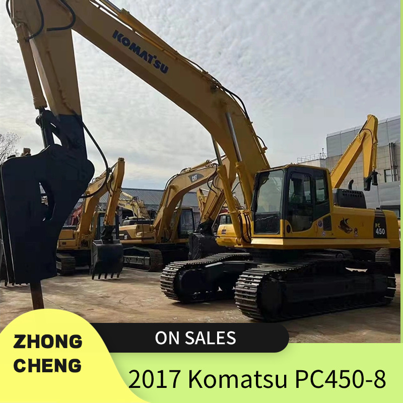 KOMATSU PC450-8-excavator - Excavator pe şenile: Foto 1 KOMATSU PC450-8-excavator - Excavator pe şenile: Foto 1