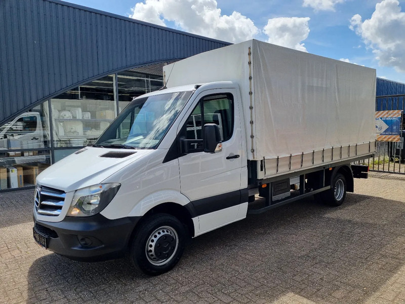 Mercedes-Benz Sprinter 514 CDI/ Huifzeil/ Airco/ EURO 6 - Autoutilitară cu prelată: Foto 4 Mercedes-Benz Sprinter 514 CDI/ Huifzeil/ Airco/ EURO 6 - Autoutilitară cu prelată: Foto 4
