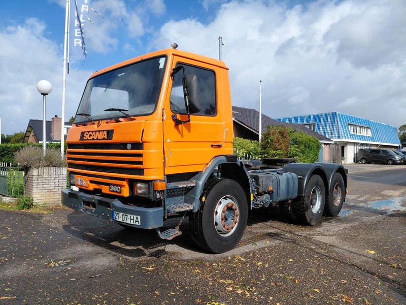 Scania P113-360 6x4 TRUCKHEAD FULL STEEL SPRING BIG AXLES - Cap tractor: Foto 1 Scania P113-360 6x4 TRUCKHEAD FULL STEEL SPRING BIG AXLES - Cap tractor: Foto 1