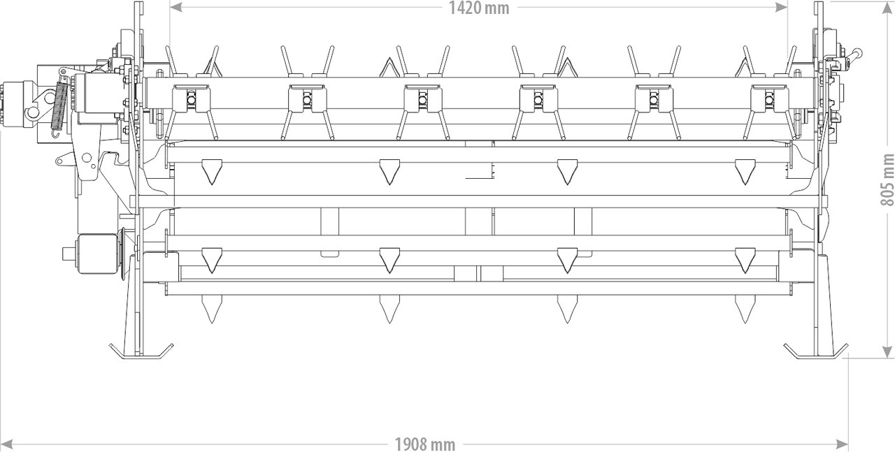 Kołaszewski ROZWIJARKA BALOTÓW Z WIRNIKIEM DO ŚCIELENIA - Utilaje agricole: Foto 2 Kołaszewski ROZWIJARKA BALOTÓW Z WIRNIKIEM DO ŚCIELENIA - Utilaje agricole: Foto 2