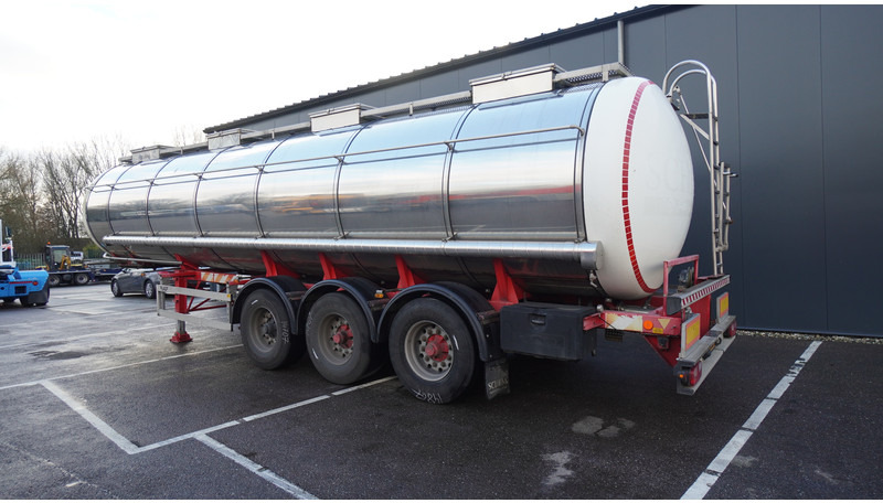 Burg 3 AXLE TANK CHEMIE TRAILER 30.000LTR - Semiremorcă cisternă: Foto 4 Burg 3 AXLE TANK CHEMIE TRAILER 30.000LTR - Semiremorcă cisternă: Foto 4