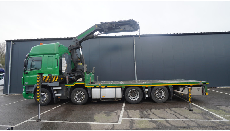 DAF CF 85.410 8X2 OPEN BOX WITH PALFINGER 42502 CRANE - Camion cu macara: Foto 1 DAF CF 85.410 8X2 OPEN BOX WITH PALFINGER 42502 CRANE - Camion cu macara: Foto 1