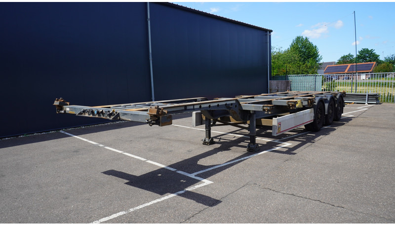 Krone 3 AXLE CONTAINER TRANSPORT TRAILER EXTENDABLE 45 FT - Semiremorcă transport containere/ Swap body: Foto 2 Krone 3 AXLE CONTAINER TRANSPORT TRAILER EXTENDABLE 45 FT - Semiremorcă transport containere/ Swap body: Foto 2