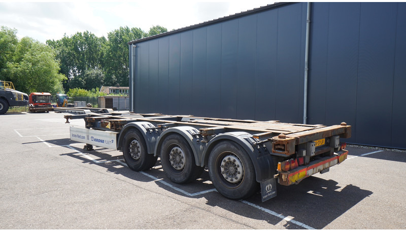 Krone 3 AXLE CONTAINER TRANSPORT TRAILER EXTENDABLE 45 FT - Semiremorcă transport containere/ Swap body: Foto 5 Krone 3 AXLE CONTAINER TRANSPORT TRAILER EXTENDABLE 45 FT - Semiremorcă transport containere/ Swap body: Foto 5