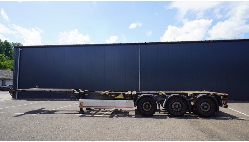 Krone 3 AXLE CONTAINER TRANSPORT TRAILER EXTENDABLE 45 FT - Semiremorcă transport containere/ Swap body: Foto 1 Krone 3 AXLE CONTAINER TRANSPORT TRAILER EXTENDABLE 45 FT - Semiremorcă transport containere/ Swap body: Foto 1