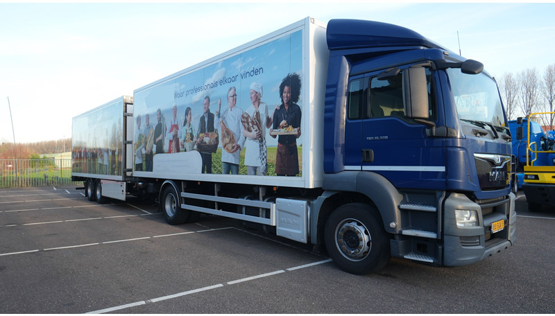 MAN TGS 18.320 FRIGO COMBI WITH DRACO FRIGO TRAILER - Camion frigider: Foto 4 MAN TGS 18.320 FRIGO COMBI WITH DRACO FRIGO TRAILER - Camion frigider: Foto 4