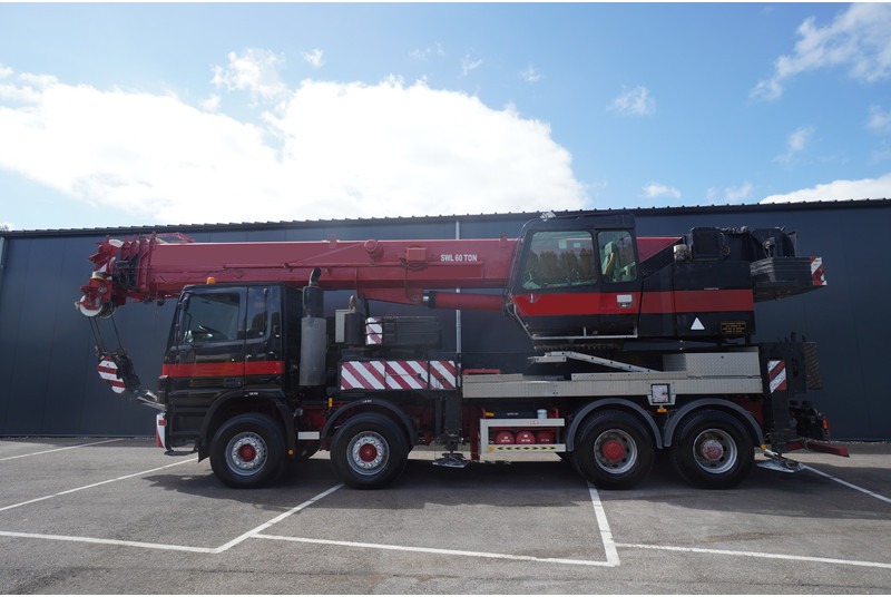 Mercedes-Benz ACTROS 4141 / FAUN HK60 MOBILE CRANE WITH JIB - Camion cu macara: Foto 1 Mercedes-Benz ACTROS 4141 / FAUN HK60 MOBILE CRANE WITH JIB - Camion cu macara: Foto 1