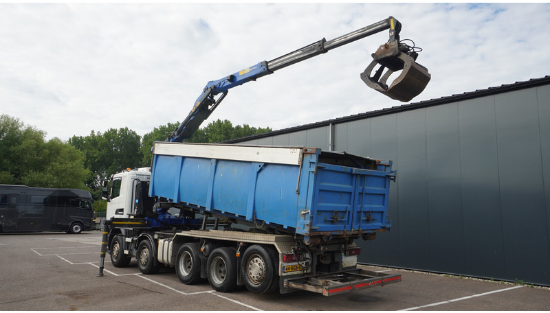 Scania G 490 10X4 CABLE SYSTEM TRUCK WITH PALFINGER Q180Z95TR CRANE - Camion cu macara: Foto 3 Scania G 490 10X4 CABLE SYSTEM TRUCK WITH PALFINGER Q180Z95TR CRANE - Camion cu macara: Foto 3