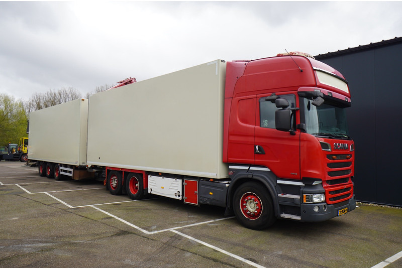 Scania R 580 V8 6X2 FRIGO RETARDER IN COMBI WITH BURG TRAILER - Camion frigider: Foto 4 Scania R 580 V8 6X2 FRIGO RETARDER IN COMBI WITH BURG TRAILER - Camion frigider: Foto 4