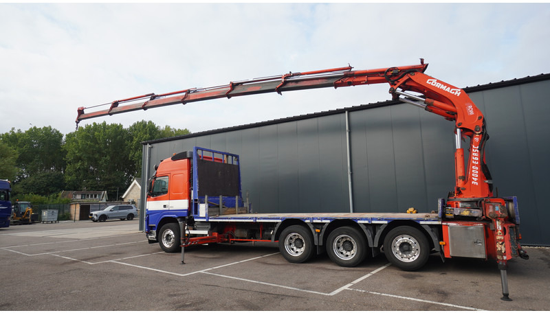 Volvo FM 450 8X4 FLATBED WITH GORMACH 3400E6 CRANE - Camion cu macara: Foto 3 Volvo FM 450 8X4 FLATBED WITH GORMACH 3400E6 CRANE - Camion cu macara: Foto 3