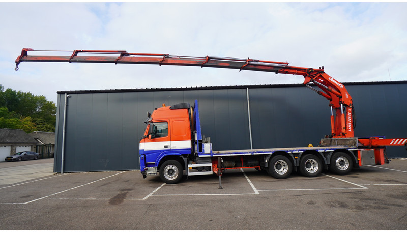 Volvo FM 450 8X4 FLATBED WITH GORMACH 3400E6 CRANE - Camion cu macara: Foto 1 Volvo FM 450 8X4 FLATBED WITH GORMACH 3400E6 CRANE - Camion cu macara: Foto 1