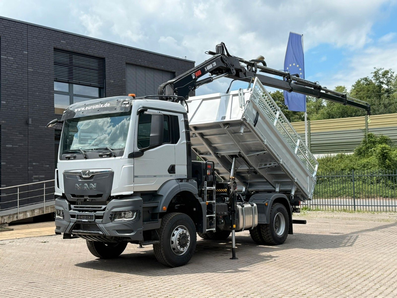 MAN TGS 18.400 TG3 4x4 Euro6e Hiab X-HiDuo 138DS-4 - Camion basculantă, Camion cu macara: Foto 2 MAN TGS 18.400 TG3 4x4 Euro6e Hiab X-HiDuo 138DS-4 - Camion basculantă, Camion cu macara: Foto 2