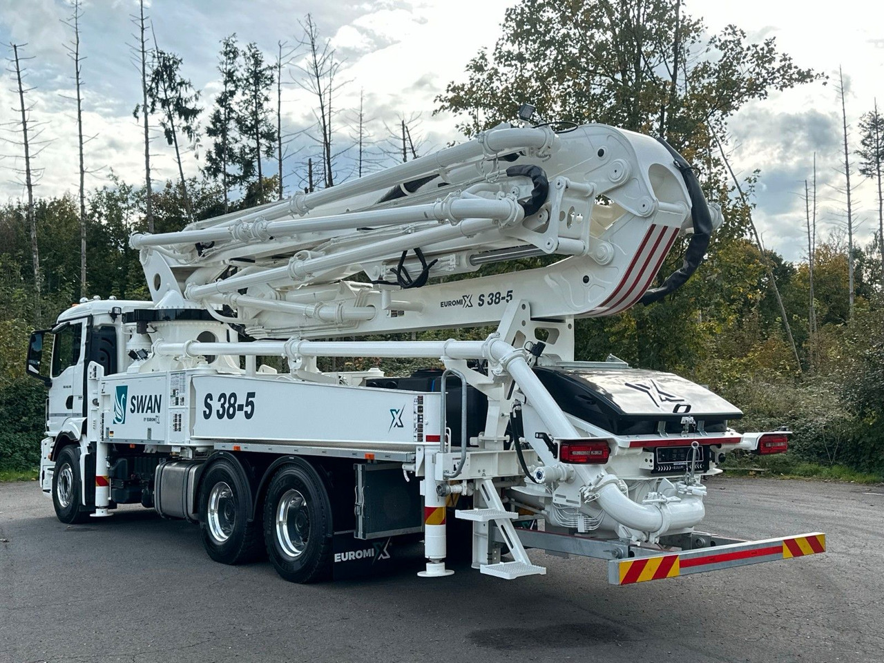 MAN TGS 26.510 6x4 SWAN TSP 38-5 160RZ ( 38m ) - Autopompă de beton: Foto 4 MAN TGS 26.510 6x4 SWAN TSP 38-5 160RZ ( 38m ) - Autopompă de beton: Foto 4