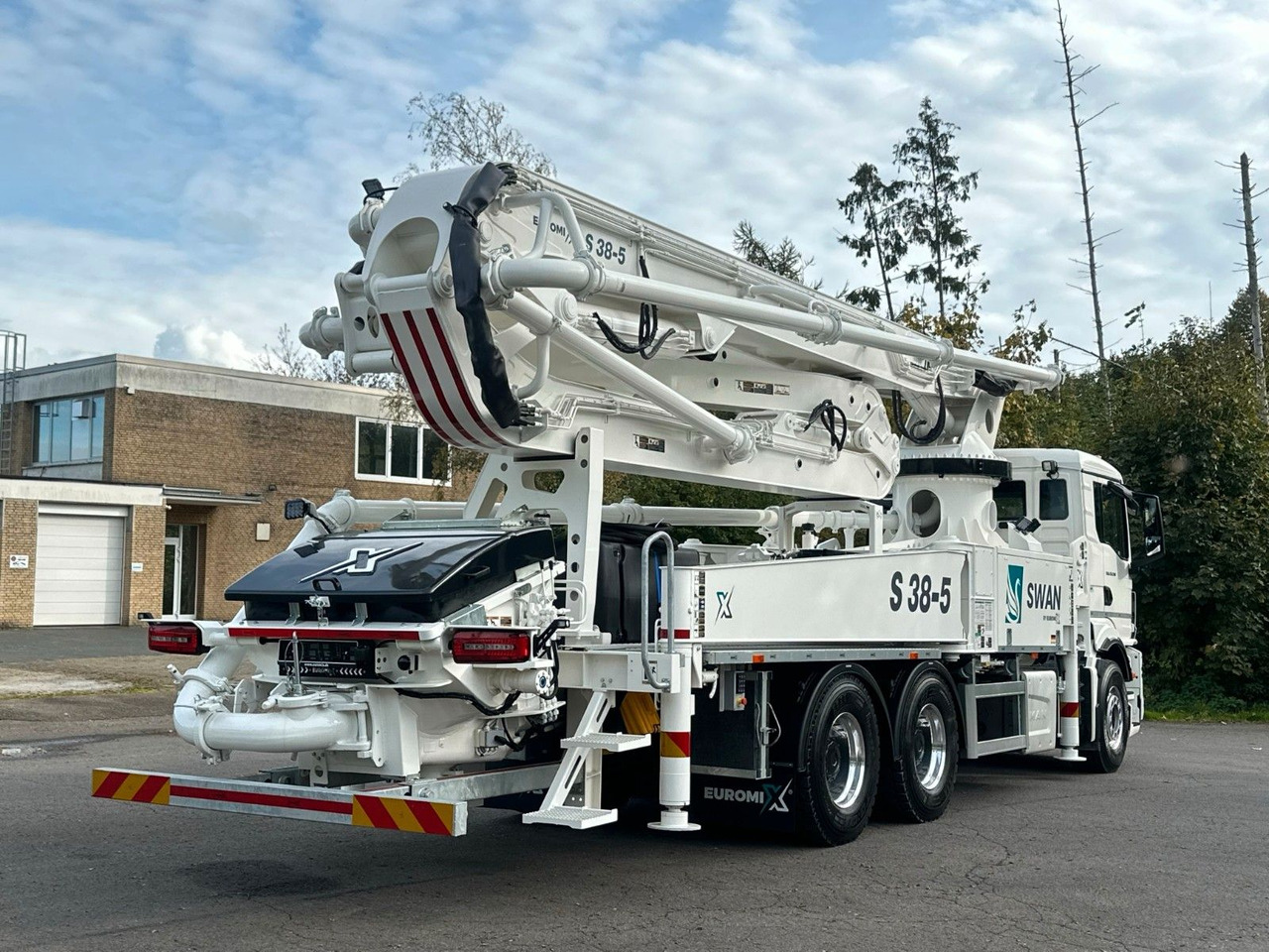 MAN TGS 26.510 6x4 SWAN TSP 38-5 160RZ ( 38m ) - Autopompă de beton: Foto 5 MAN TGS 26.510 6x4 SWAN TSP 38-5 160RZ ( 38m ) - Autopompă de beton: Foto 5