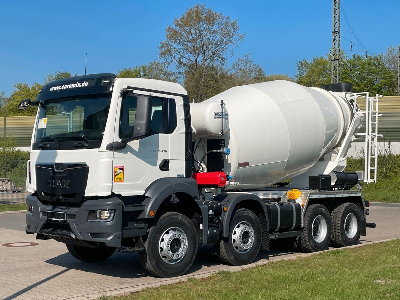 MAN TGS 35.470 8x4 EuromixMTP EM 10 L 10xVORHANDEN - Autobetonieră: Foto 1 MAN TGS 35.470 8x4 EuromixMTP EM 10 L 10xVORHANDEN - Autobetonieră: Foto 1