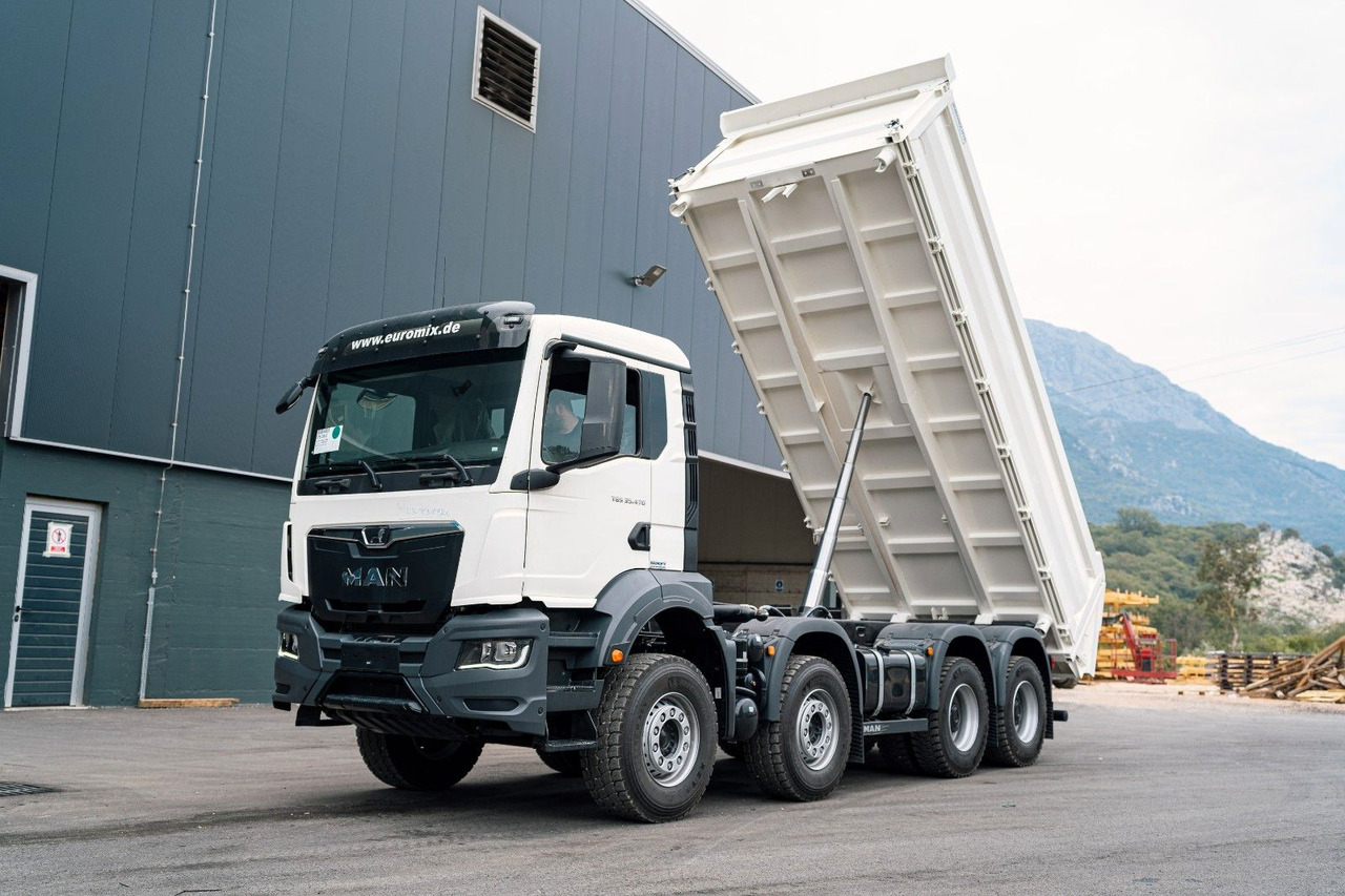MAN TGS 35.470 BB 8X4 3-Seiten-Kipper EuromixMTP - Camion basculantă: Foto 1 MAN TGS 35.470 BB 8X4 3-Seiten-Kipper EuromixMTP - Camion basculantă: Foto 1