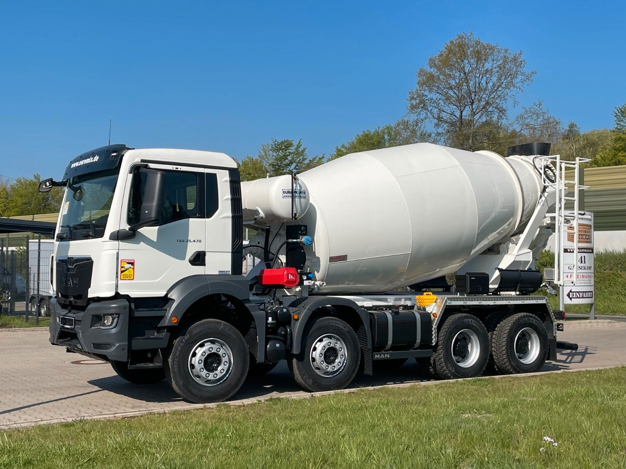 MAN TGS 35.520 8x4 /Euro6e EuromixMTP EM 10 L - Autobetonieră: Foto 3 MAN TGS 35.520 8x4 /Euro6e EuromixMTP EM 10 L - Autobetonieră: Foto 3