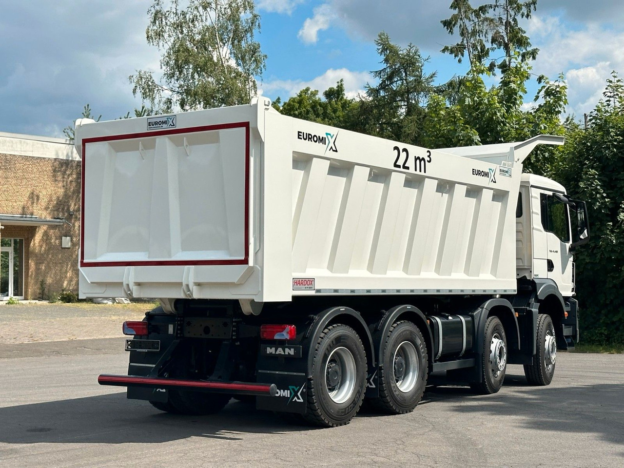MAN TGS 41.400 8x4 / EUROMIX MTP 22m³/ Eckige Mulde - Camion basculantă: Foto 5 MAN TGS 41.400 8x4 / EUROMIX MTP 22m³/ Eckige Mulde - Camion basculantă: Foto 5