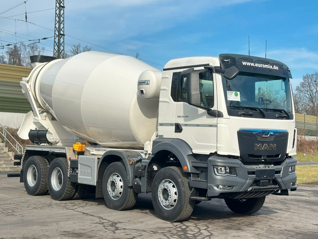 MAN TGS 41.480 8x4 /Euro6e Euromix EM 12 R - Autobetonieră: Foto 1 MAN TGS 41.480 8x4 /Euro6e Euromix EM 12 R - Autobetonieră: Foto 1