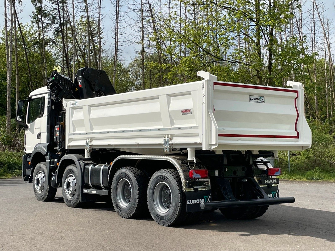 MAN TGS 41.480 8x4/Euro6e Euromix Kipper Hiab 228-6 - Camion basculantă, Camion cu macara: Foto 5 MAN TGS 41.480 8x4/Euro6e Euromix Kipper Hiab 228-6 - Camion basculantă, Camion cu macara: Foto 5