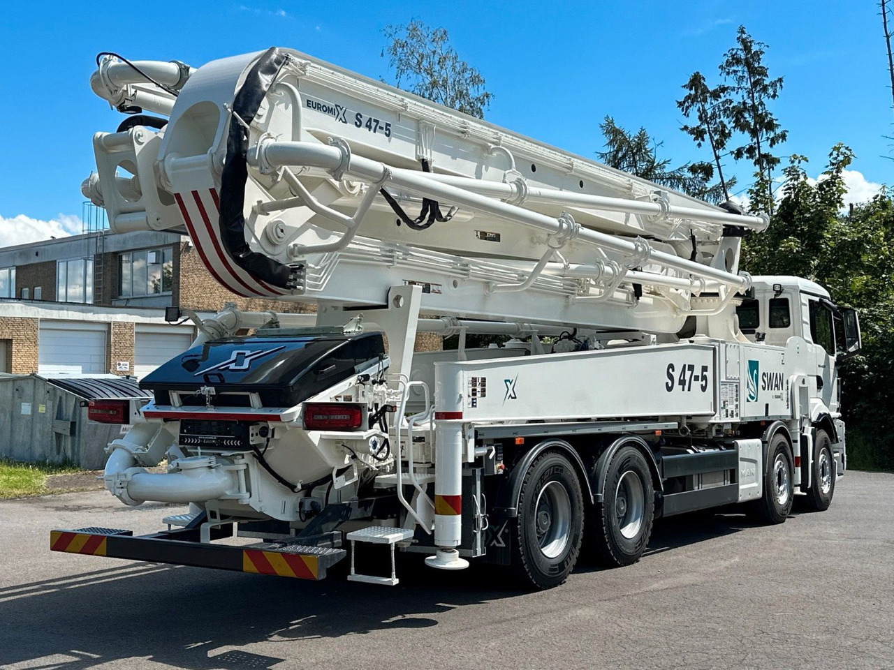 MAN TGS 41.520 8x4 SWAN TSP 47-5 160RZ ( 47m ) - Autobetonieră: Foto 5 MAN TGS 41.520 8x4 SWAN TSP 47-5 160RZ ( 47m ) - Autobetonieră: Foto 5