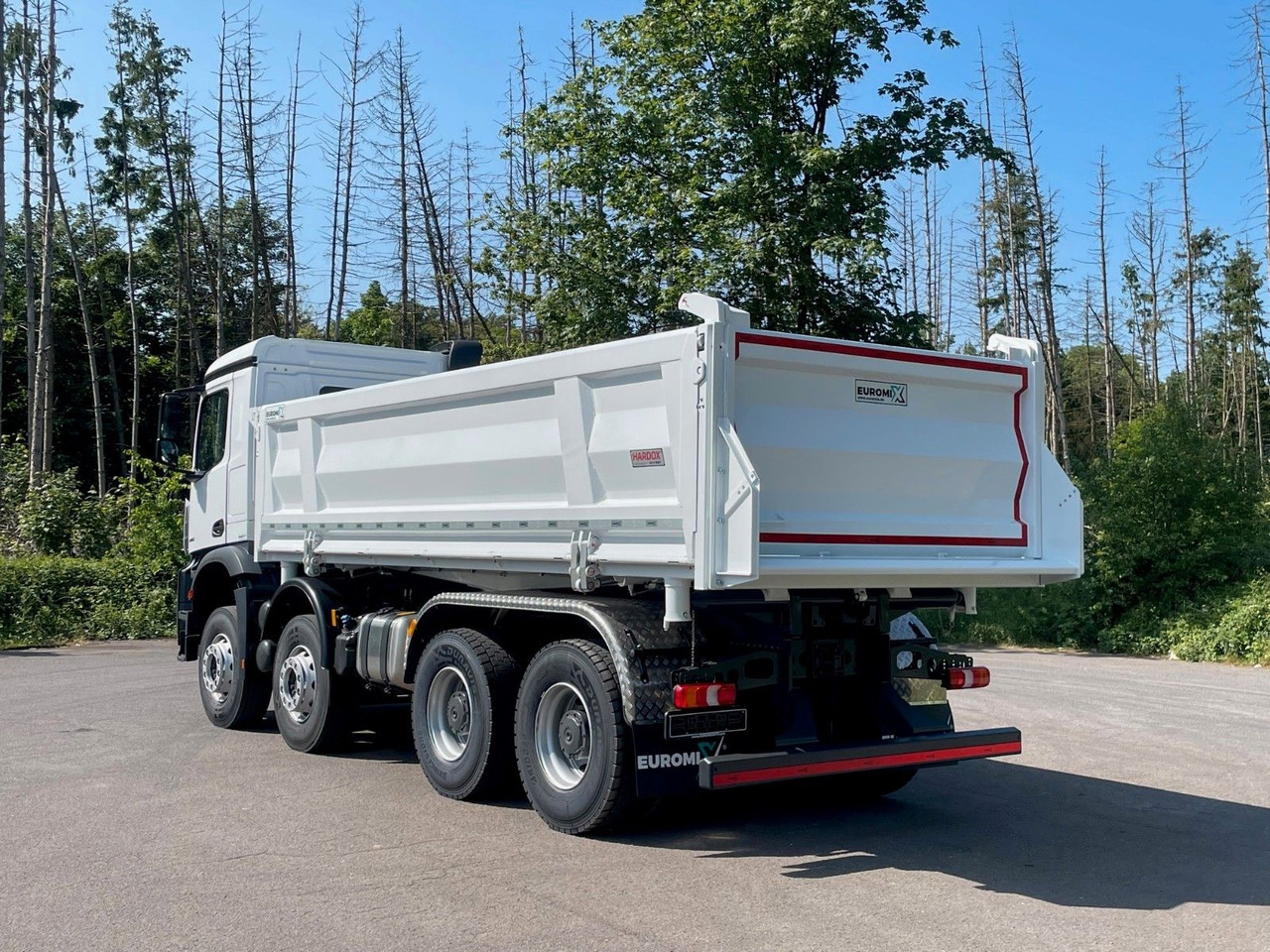 Mercedes-Benz 4145 8X4 Euromix EMT 3-Seiten-Kipper - Camion basculantă: Foto 3 Mercedes-Benz 4145 8X4 Euromix EMT 3-Seiten-Kipper - Camion basculantă: Foto 3