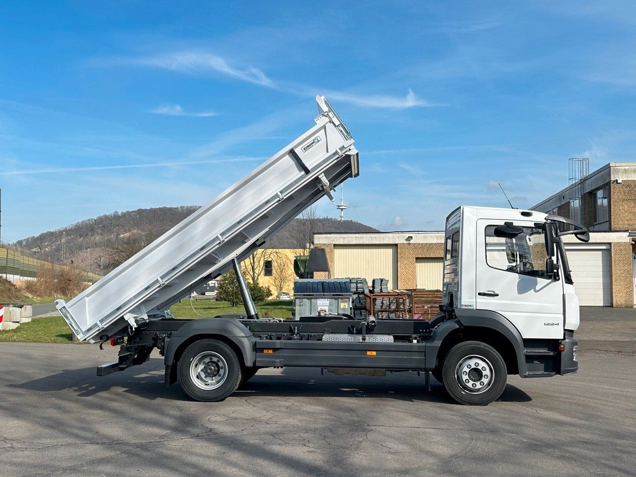 Camion basculantă Mercedes-Benz Atego 1224 K  EuromixMTP 3-Seiten-Kipper: Foto 18