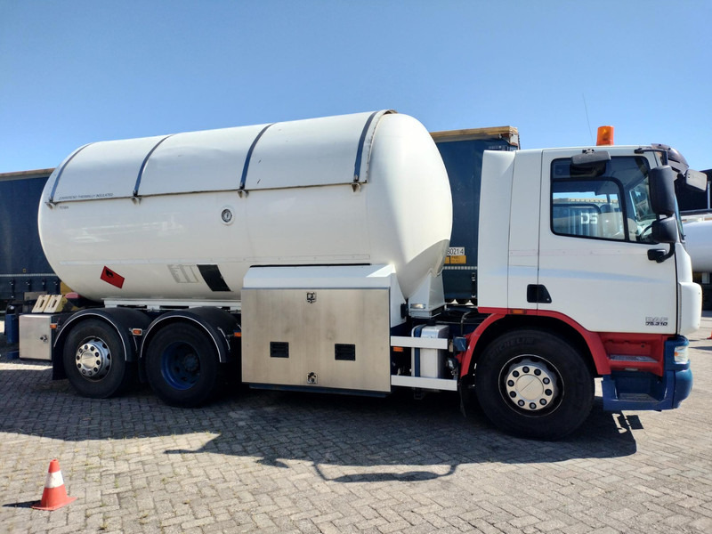 DAF FAN CF75. 6x2 -24030 L Gas tank truck -Gas, Gaz, LPG, GPL, Propane, Butane tank, Gastank ID 2.166 Rootselaar, flowmeter, pump, sunroof on tank - Camion cisternă: Foto 1 DAF FAN CF75. 6x2 -24030 L Gas tank truck -Gas, Gaz, LPG, GPL, Propane, Butane tank, Gastank ID 2.166 Rootselaar, flowmeter, pump, sunroof on tank - Camion cisternă: Foto 1