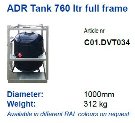De Visser gastank New ADR LPG tank 760ltr Full Frame LPG, Gas, Gaz, Gastank Available in different RAL colours on request Gastank - Rezervor combustibil pentru Camion: Foto 2 De Visser gastank New ADR LPG tank 760ltr Full Frame LPG, Gas, Gaz, Gastank Available in different RAL colours on request Gastank - Rezervor combustibil pentru Camion: Foto 2