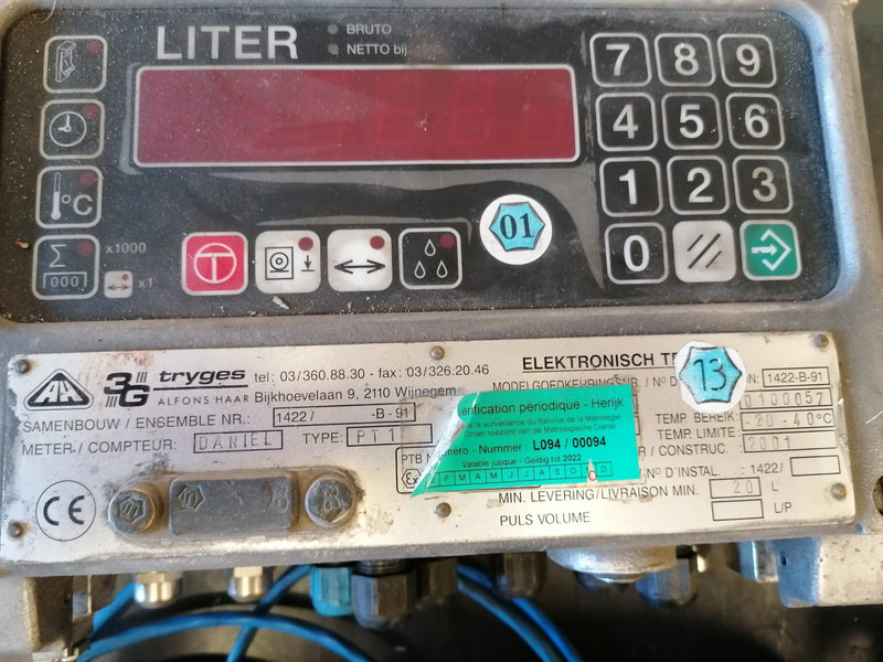Used complete set Flowmeter set Alfons Haar type PT1 LPG , GPL - Utilaje constructii: Foto 1 Used complete set Flowmeter set Alfons Haar type PT1 LPG , GPL - Utilaje constructii: Foto 1