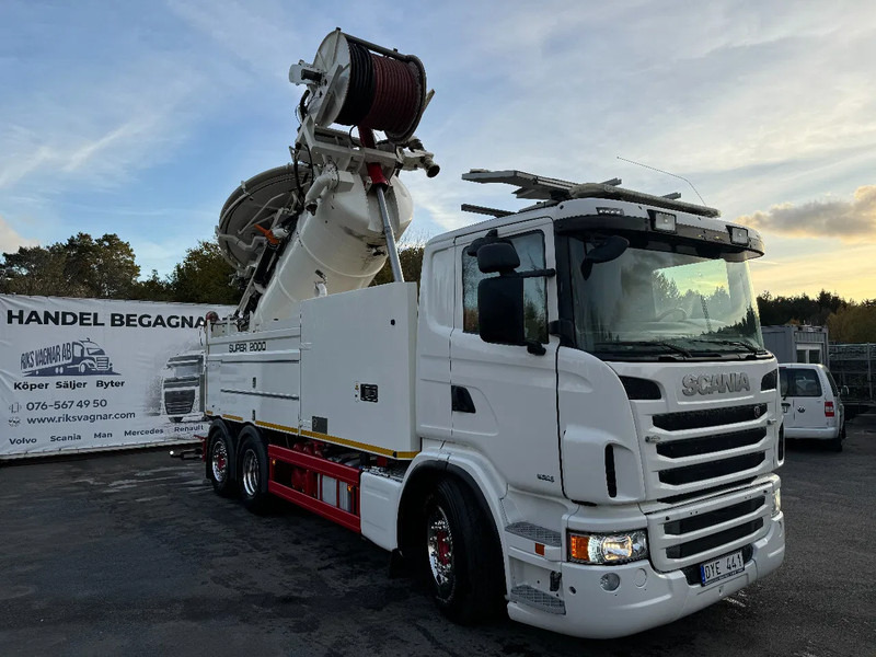 Scania G440 6x2*4, Euro 6, Wiedemann Super 2000 (6+4,5m3) + Recycler, 2013 - Maşină pentru vidanjări: Foto 1 Scania G440 6x2*4, Euro 6, Wiedemann Super 2000 (6+4,5m3) + Recycler, 2013 - Maşină pentru vidanjări: Foto 1